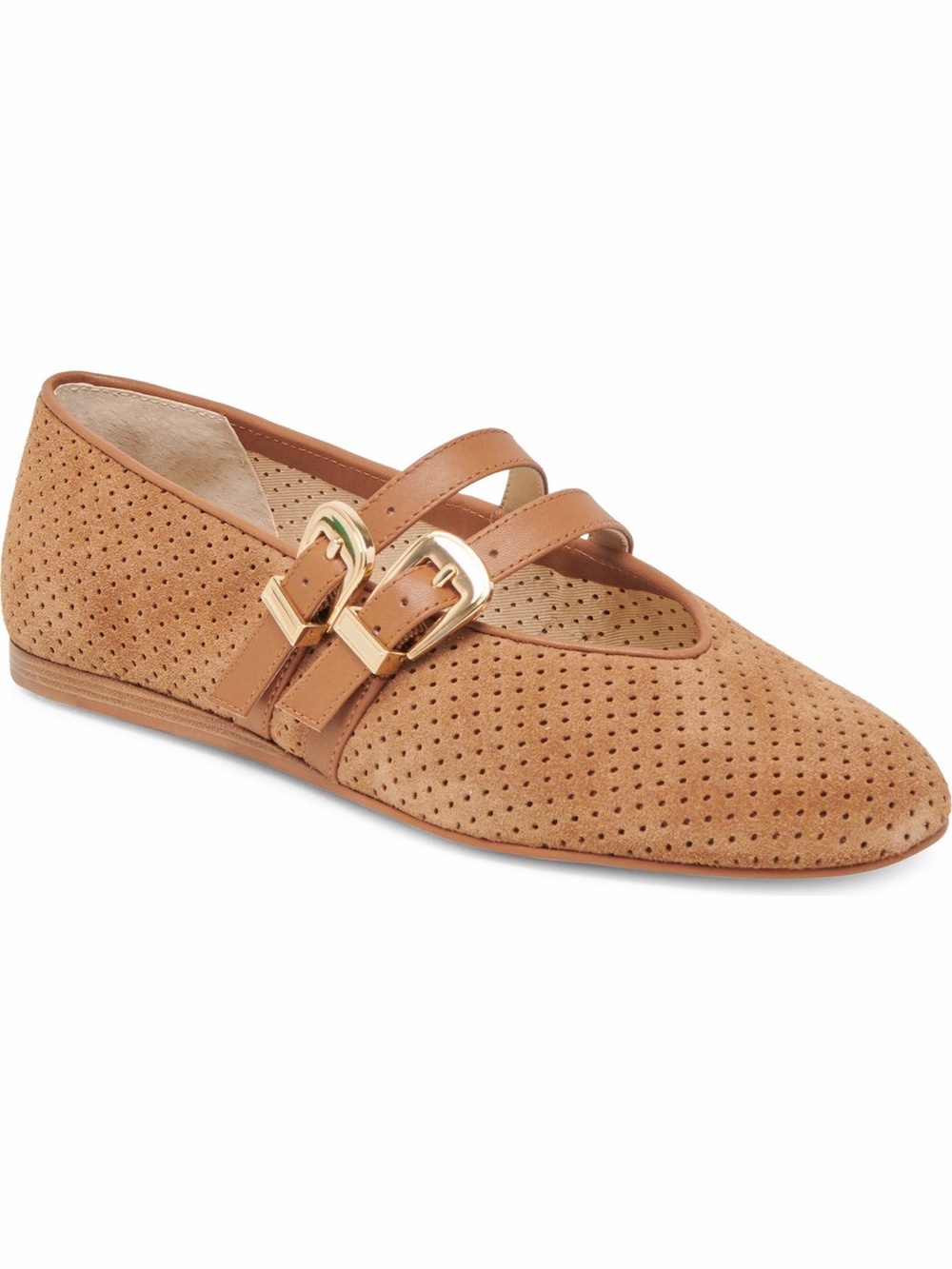 Dolce Vita Baylee Mary Jane Pecan Ballet Flats